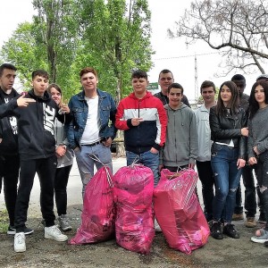 Müllsammeln K5 am 27.04.2018 Müllsammeln K5 am 27.04.2018